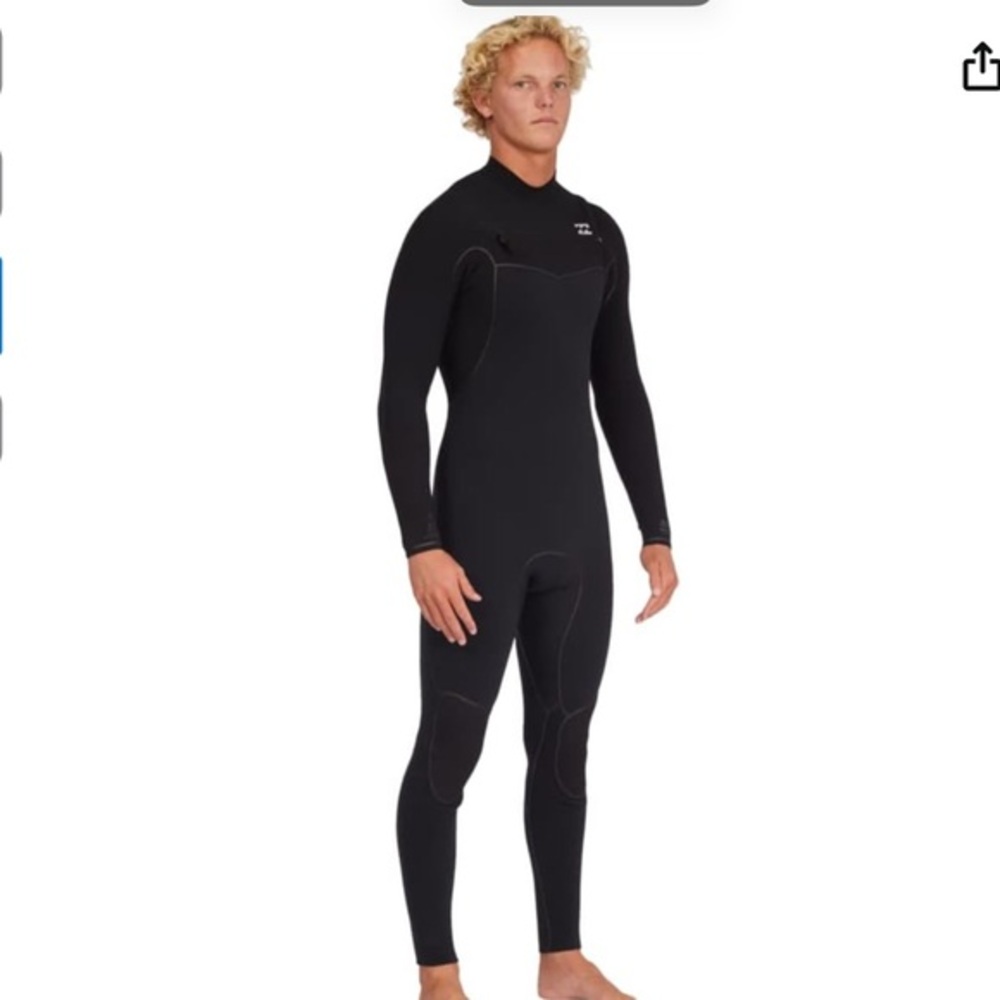 Billabong Black and Purple SURF WEAT SUIT - Size XL